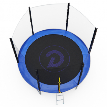 Батут с сеткой DFC PELPO 10ft с лестницей, BLUE - 5