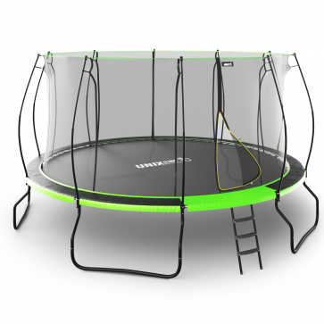 Батут UNIX Line 14 ft UFO Green - 1